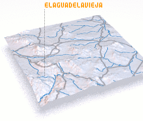 3d view of El Agua de la Vieja