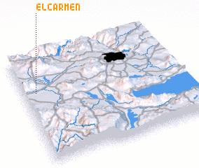 3d view of El Carmen