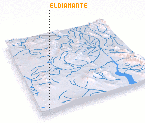 3d view of El Diamante