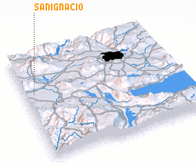 3d view of San Ignacio