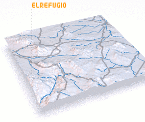 3d view of El Refugio