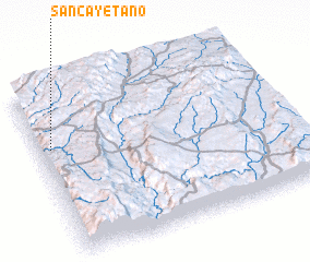 3d view of San Cayetano