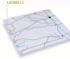 3d view of Loco Hills