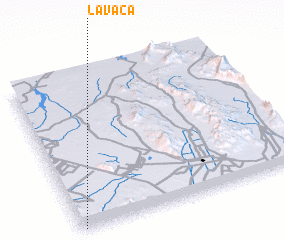 3d view of La Vaca