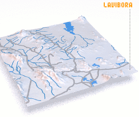 3d view of La Víbora