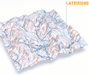 3d view of La Trinidad