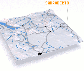 3d view of San Roberto