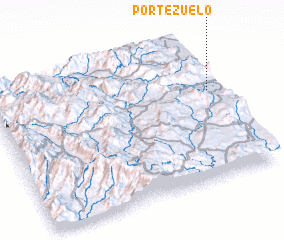 3d view of Portezuelo