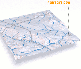 3d view of Santa Clara