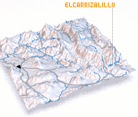 3d view of El Carrizalillo