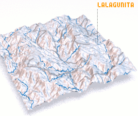 3d view of La Lagunita