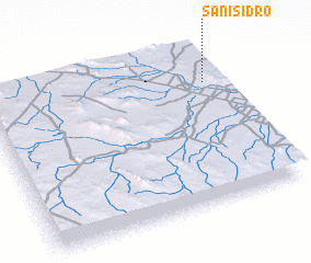 3d view of San Isidro