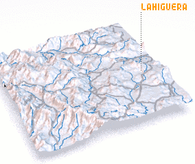 3d view of La Higuera