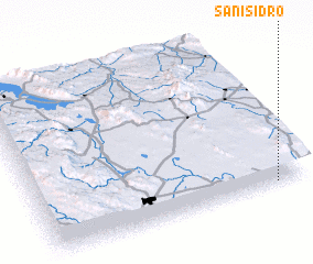 3d view of San Isidro