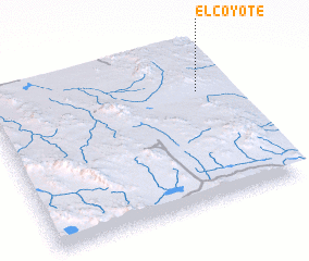 3d view of El Coyote