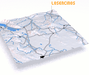 3d view of Los Encinos