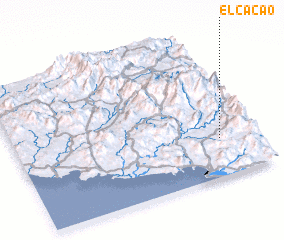 3d view of El Cacao