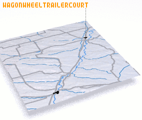 3d view of Wagon Wheel Trailer Court