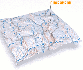 3d view of Chaparrón