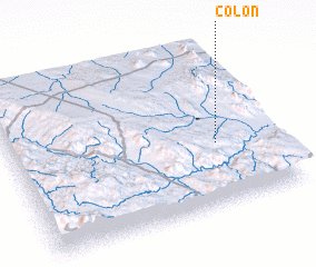 3d view of Colón