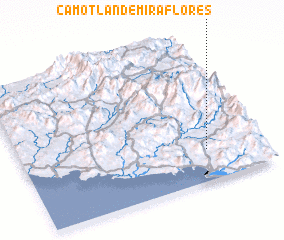 3d view of Camotlán de Miraflores