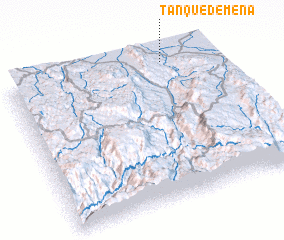 3d view of Tanque de Mena