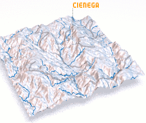 3d view of Ciénega