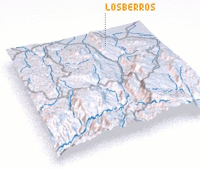 3d view of Los Berros