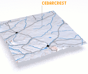 3d view of Cedar Crest