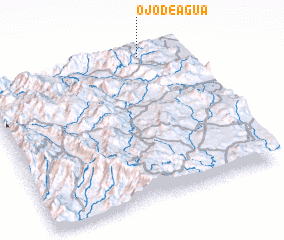 3d view of Ojo de Agua