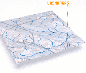 3d view of Las Mangas