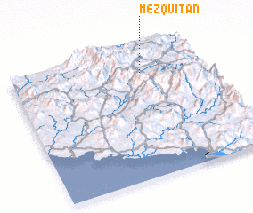 3d view of Mezquitán