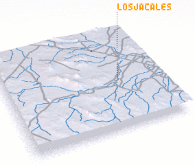 3d view of Los Jacales