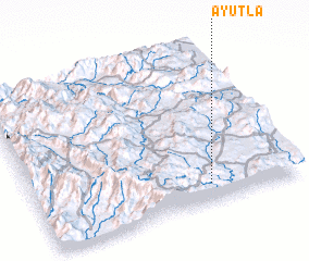 3d view of Ayutla