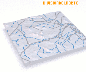 3d view of División del Norte