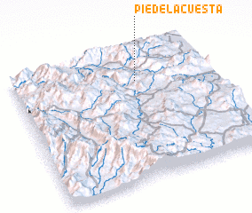 3d view of Pie de la Cuesta