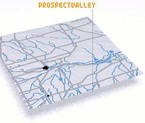 3d view of Prospect Valley