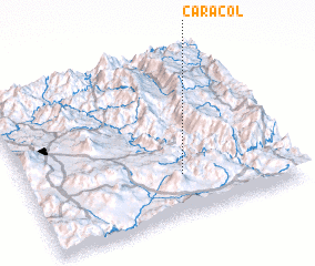 3d view of Caracol