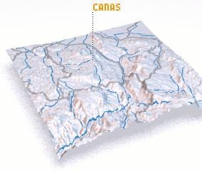 3d view of Cañas