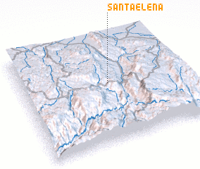 3d view of Santa Elena