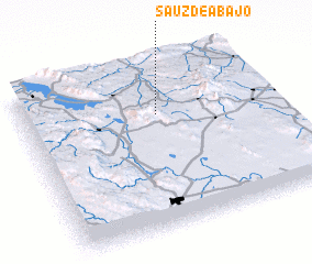 3d view of Sauz de Abajo