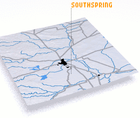 3d view of South Spring