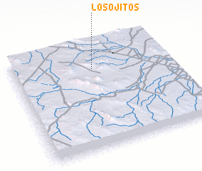 3d view of Los Ojitos