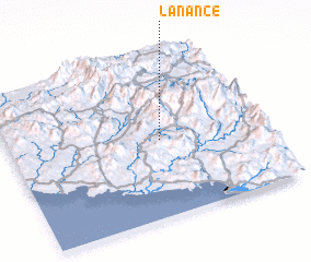 3d view of La Nance