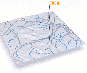 3d view of Cuba