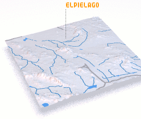 3d view of El Piélago