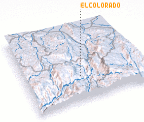 3d view of El Colorado