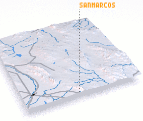 3d view of San Marcos