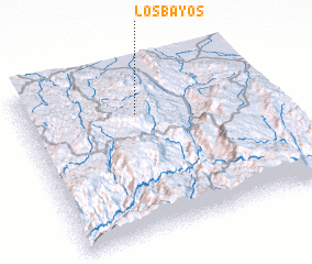 3d view of Los Bayos