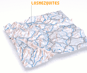 3d view of Los Mezquites